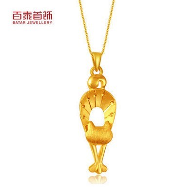 小猫咪项链项坠 珠宝领域的趣味与创意